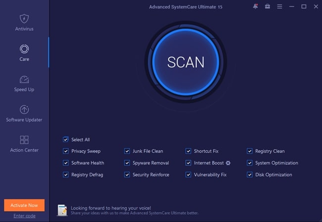 advanced systemcare - ultimate 15