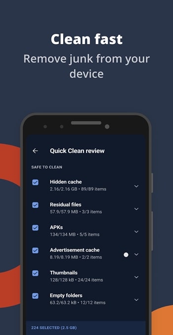 CCleaner – Phone Cleaner MOD APK for Mobile {{version}} (Unlocked, No- Ads) CCleaner Phone Cleaner 1 min