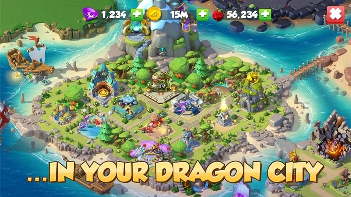 dragon mania legends - dragon city