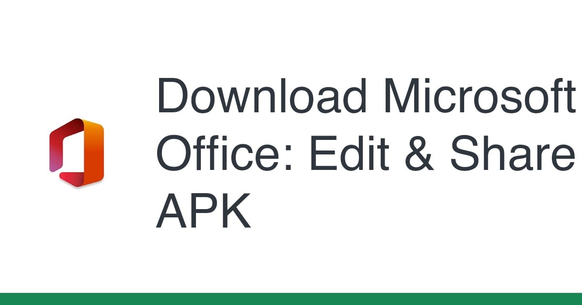 Microsoft Office MOD APK Mobile .20124 Premium Unlocked