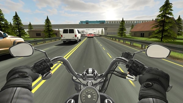 Traffic Rider मॉड एपीके डाउनलोड करें {{version}} (असीमित धन) Traffic Riders 2 min