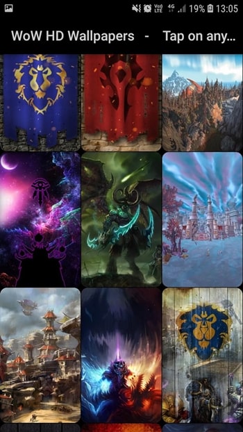 World of Warcraft Wallpaper Android MOD {{version}} (Free Purchase) WoW Walllpaper MOD 1 min