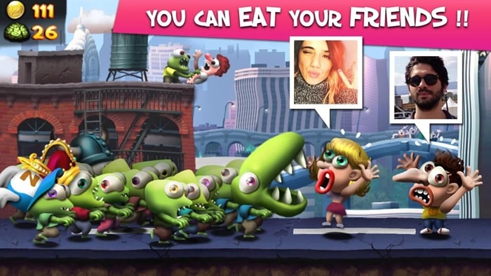 Zombie Tsunami MOD - You Can Eat your Friends