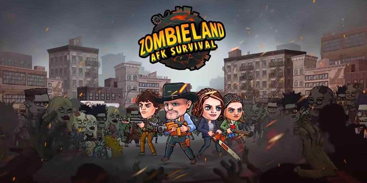 Zombieland: AFK Survival MOD APK {{versión}} (Dinero ilimitado +9999) Zombieland AFK Survival htwares fea