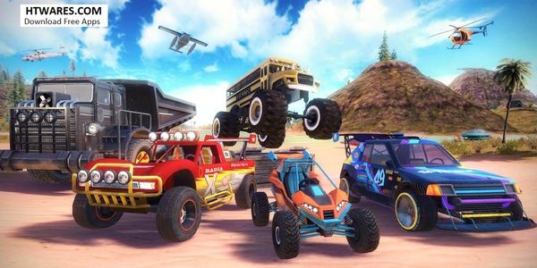 Download the game Off The Road Mod: Fierce car race