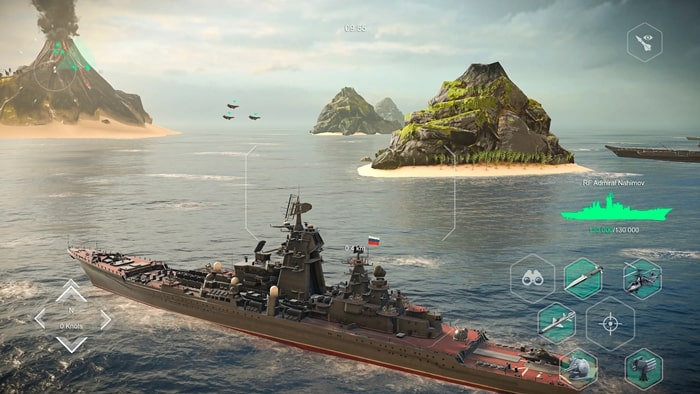 Modern Warships: Naval Battles मॉड एपीके डाउनलोड करें {{version}} (असीमित धन और सोना) Modern Warships 1 min