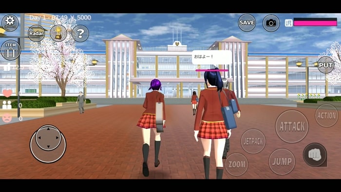 SAKURA School Simulator MOD {{version}} (Unlimited money, Unlocked) SAKURA School Simulator 1 min