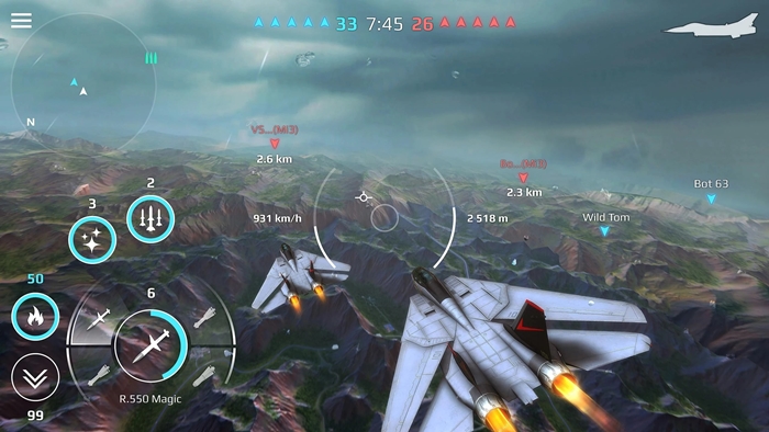 Descargar Sky Combat: War Planes Online MOD {{version}} (Menú) Sky Combat 1 min