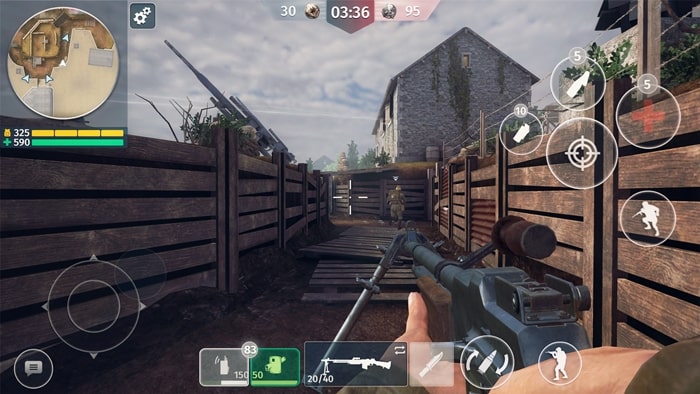 World War 2: Shooting Games मॉड एपीके डाउनलोड करें {{version}} (मेगा मेनू, दुश्मन दिखाएँ) World War 2 Shooting Games 3 min