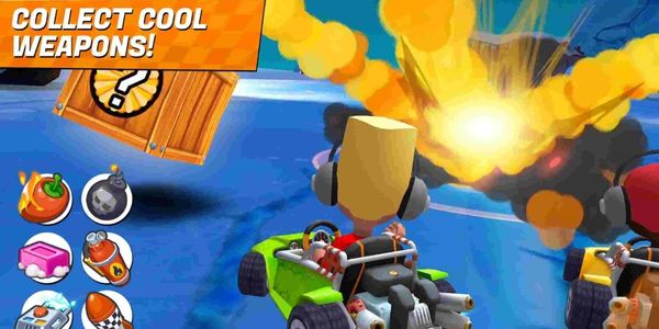 Game Boom Karts – Multiplayer Kart Racing attracts players