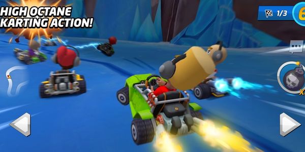 Download Boom Karts – Multiplayer Kart Racing Mod and race with friends