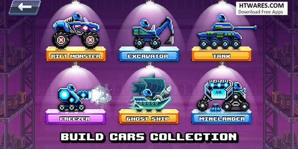 Collect different new vehicles