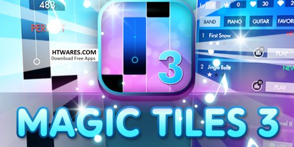Game Magic Tiles 3 Mod - Opens up a perfect world of music.