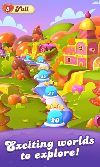 Candy Crush Friends Saga - Exciting worlds to explore