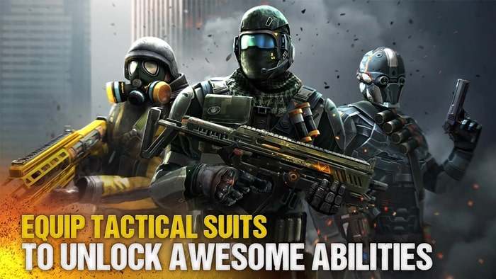 Modern Combat 5 - Equip Tactical Suits