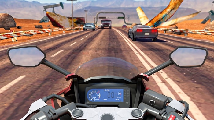Moto Rider GO: Highway Traffic MOD {{version}} (Unlimited Money) Moto Rider GO 1 min