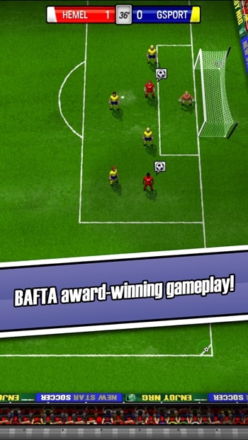 New Star Soccer - BAFTA award winning gameplay
