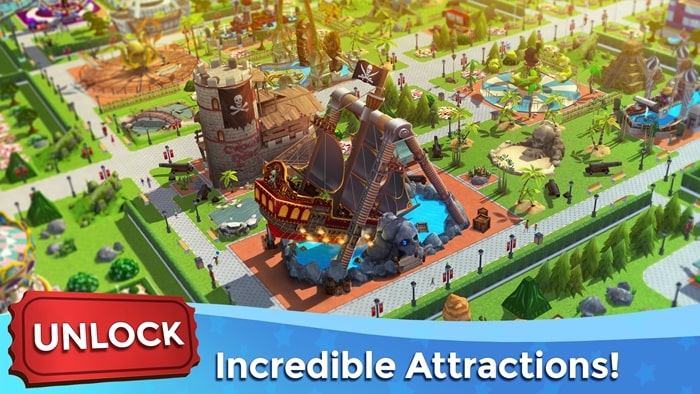 RollerCoaster Tycoon Touch - Incredible Attractions