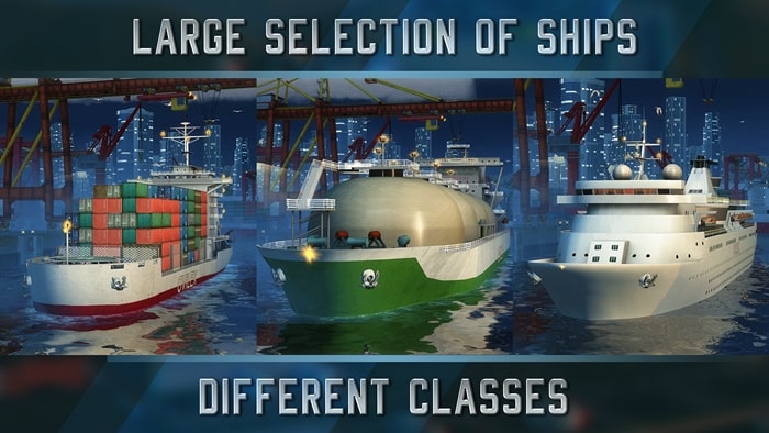 Ship Sim 2019 मॉड एपीके डाउनलोड करें {{version}} (असीमित धन) Ship Sim 2019 1 min