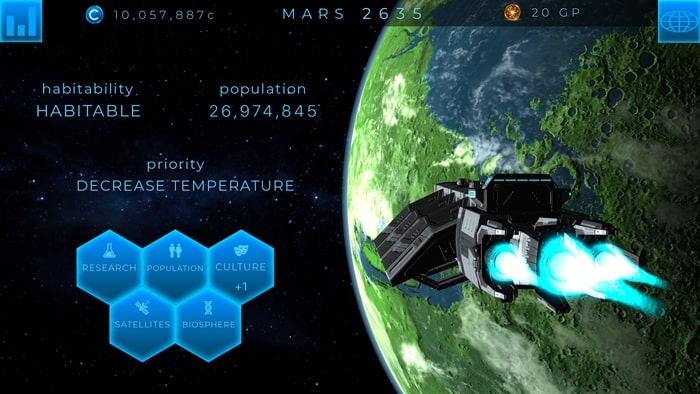 TerraGenesis - Space Settlers मॉड एपीके डाउनलोड करें {{version}} (असीमित पैसा) TerraGenesis Space Settlers 2 min