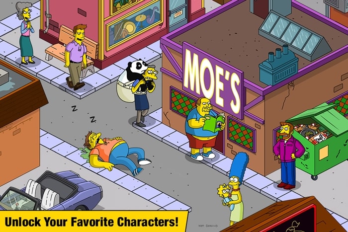 The Simpsons Tapped Out - Unlock your Favorite Characters