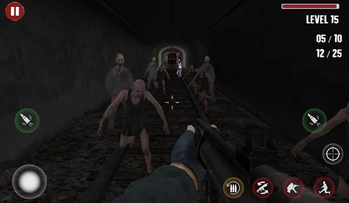 Zombie Deadly Rush FPS मॉड एपीके डाउनलोड करें {{version}} (मूर्ख दुश्मन / भगवान मोड) Zombie Deadly Rush FPS 3 min