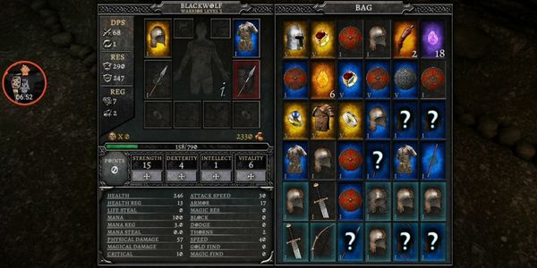 Items in the game AnimA ARPG MOD