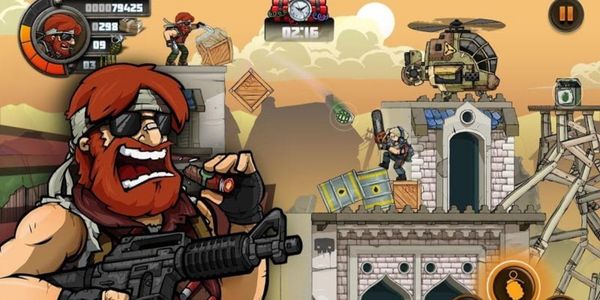 A mission in Metal Soldiers 2 Mod