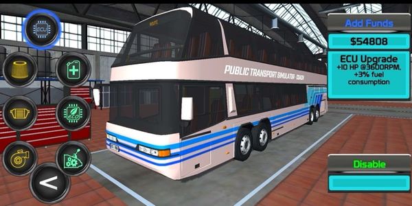 Upgrade new equipment for buses