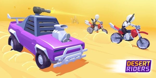 Overview of the game Desert Riders Mod
