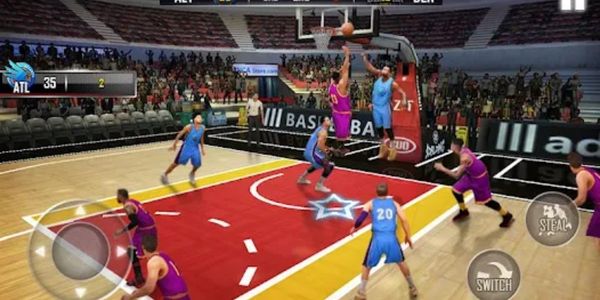 Impressive graphics in the game Fanatical Basketball Mod