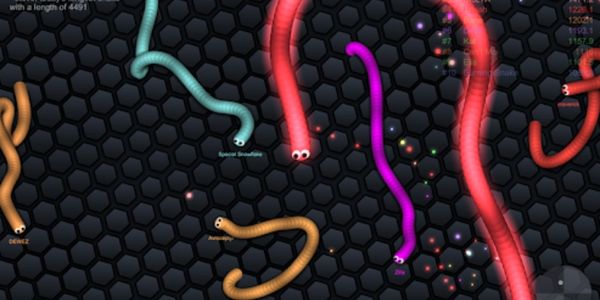Have fun playing Slither.io Mod