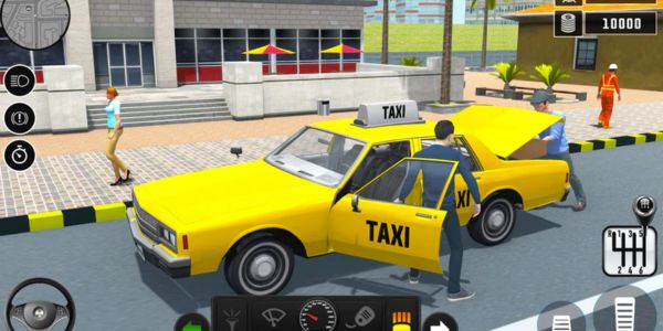 Taxi Game 2 Mod увлекательная игра-симулятор вождения