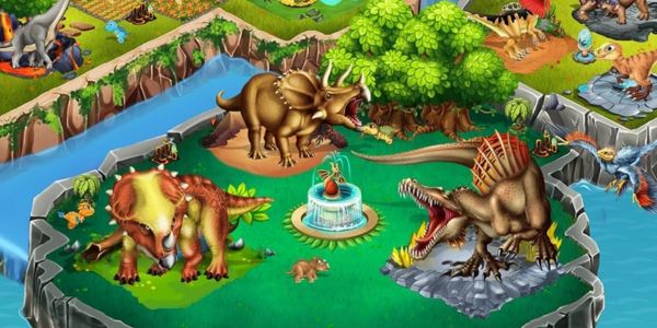 Постройте сад динозавров своей мечты