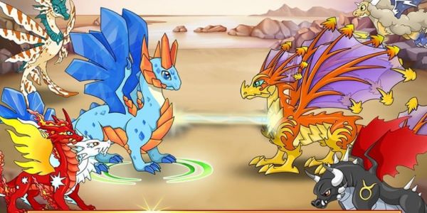 Присоединяйтесь к Dragon Wars Dragon Battle MOD