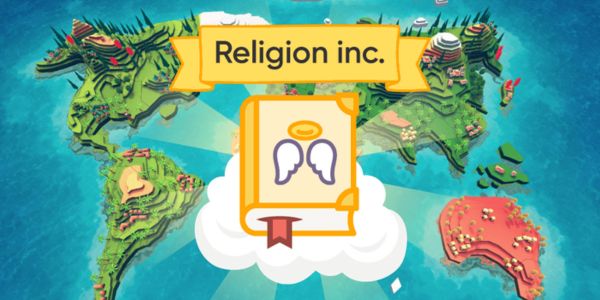 God Simulator game. Religion Inc. MOD is popular with young people