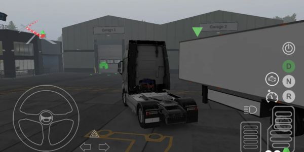 Игроки могут легко манипулировать в Universal Truck Simulator MOD