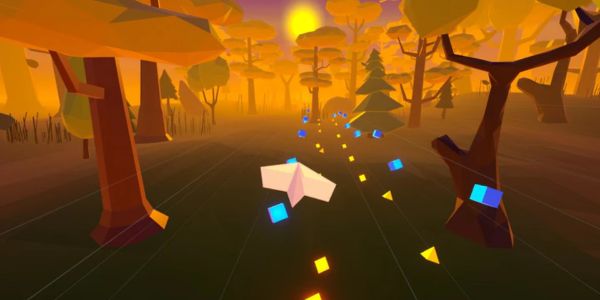 Paperly: Paper Plane Adventure MOD to collect valuable items on the way