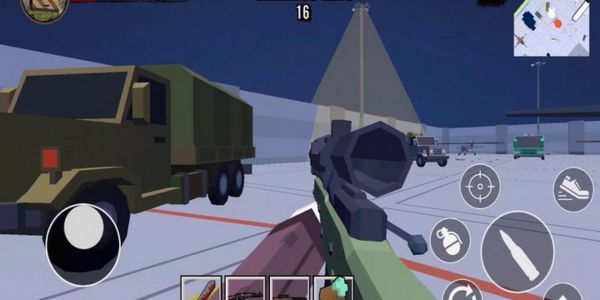Blocky Zombie Survival 2 is a high-quality shooter