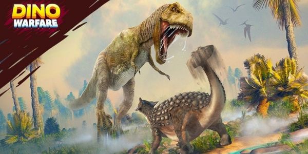 Jurassic Warfare: Dino Battle MOD War of the Dragon
