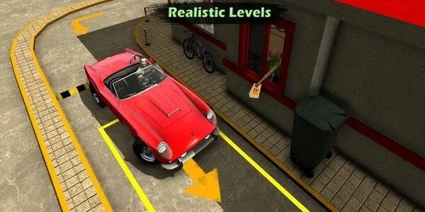 Move the car skillfully in Car Parking 3D – Car Out MOD