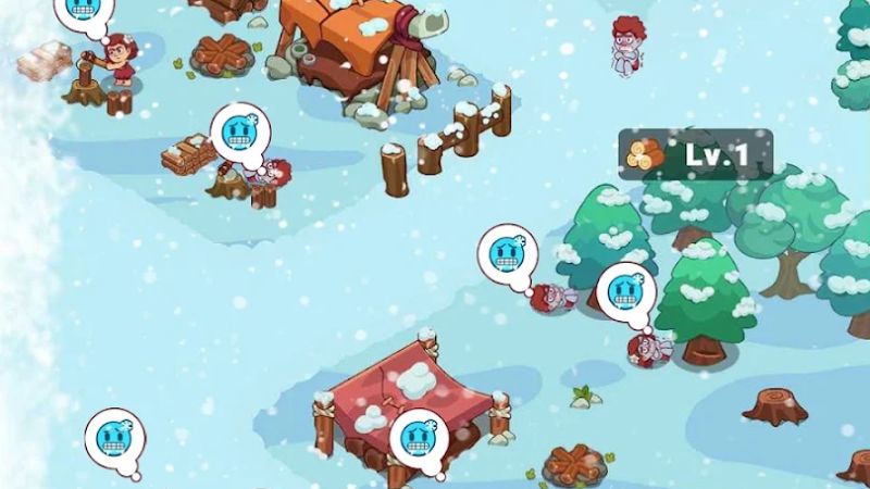 Icy Village: Tycoon Survival Mod