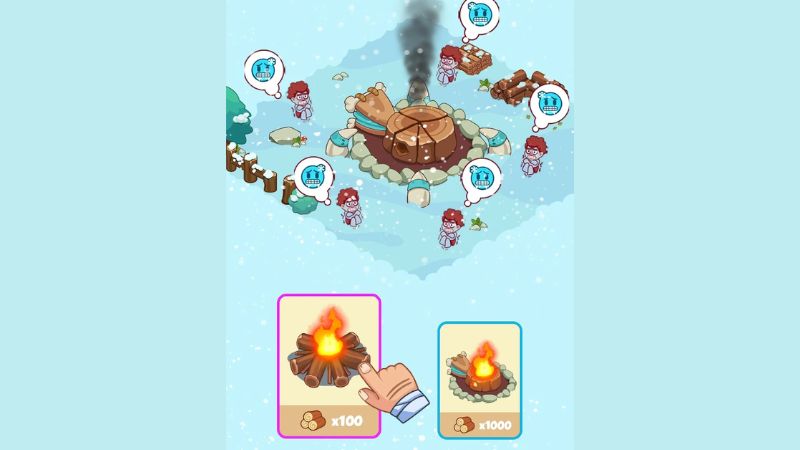 Icy Village: Tycoon Survival Mod