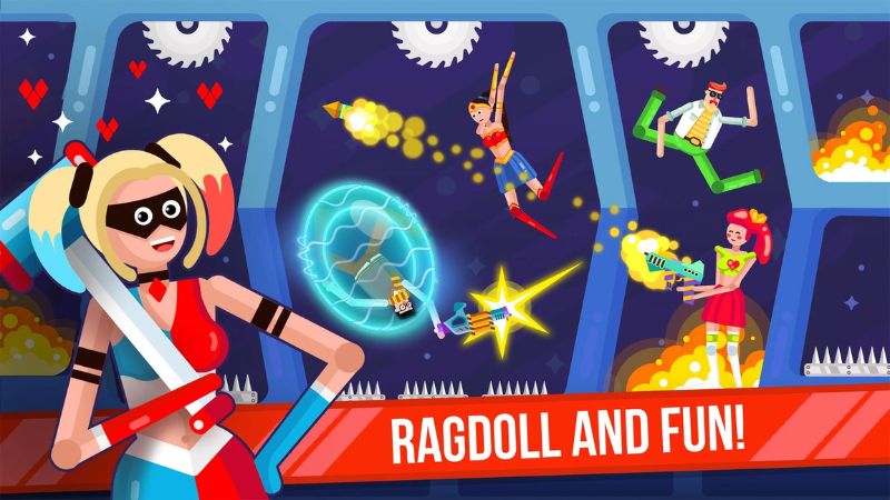 Ragdoll Rage: Heroes Arena Mod